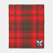 Scotts MacDougall Modern Schotse Plaid Ruitpatroon Fleece Deken (Voorkant)