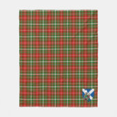 Scotts MacDougall of Lochcarron Tartan Pset Fleece Deken (Voorkant)