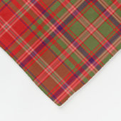 Scotts MacDougall Tartan Plaid Fleece Deken (Hoek)