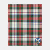 Scotts MacDuff Dress Modern Tartan Pset Fleece Deken (Voorkant)
