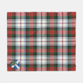 Scotts MacDuff Dress Modern Tartan Pset Fleece Deken (Voorkant (Horizontaal))