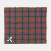 Scotts MacDuff Hunting Modern Tartan Pset Fleece Deken (Voorkant (Horizontaal))