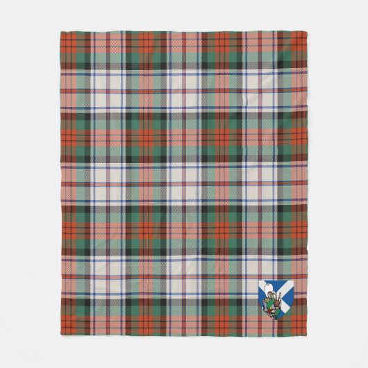 Scotts MacDuff Jurk Oude Tartan Plaid Fleece Deken (Voorkant)