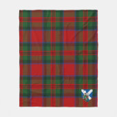 Scotts MacDuff Tartan Pset Fleece Deken (Voorkant)