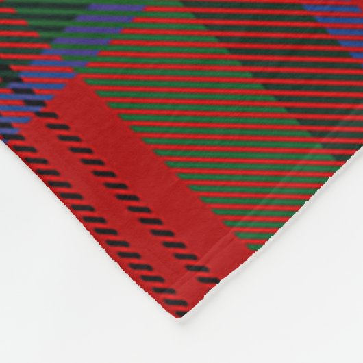 Scotts MacDuff Tartan Pset Fleece Deken (Hoek)