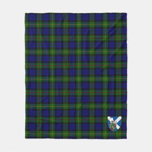 Scotts MacEwan Tartan Plaid Fleece Deken (Voorkant)