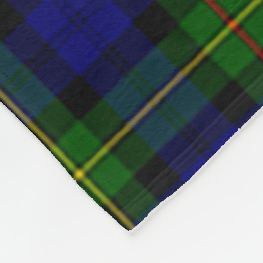 Scotts MacEwan Tartan Plaid Fleece Deken (Hoek)