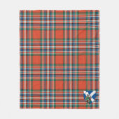 Scotts MacFarlane Ancient Tartan Pset Fleece Deken (Voorkant)