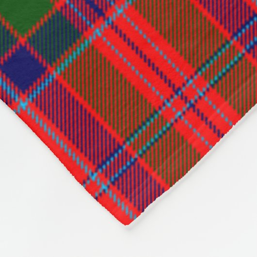 Scotts MacGillivray Modern Tartan Pset Fleece Deken (Hoek)