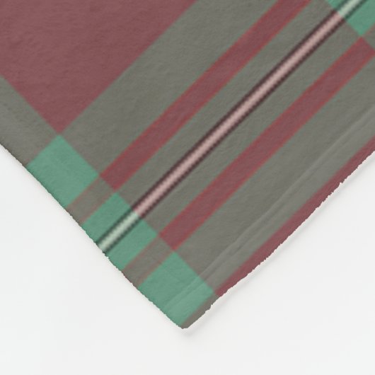 Scotts MacGregor Hunting Ancient Tartan Pset Fleece Deken (Hoek)