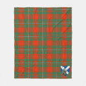 Scotts MacGregor Modern Schotse Plaidrutige Stof Fleece Deken (Voorkant)
