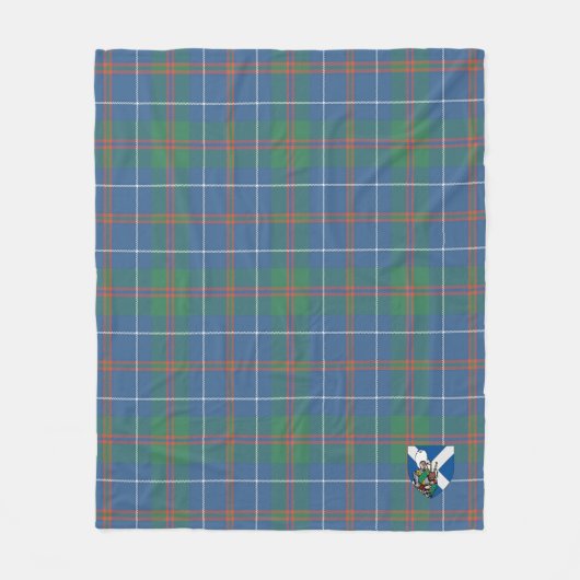 Scotts MacHardy Ancient Tartan Pset Fleece Deken (Voorkant)