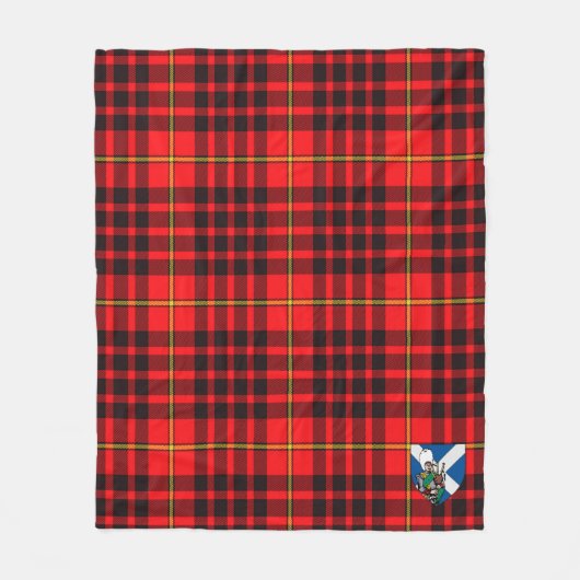 Scotts MacIan Tartan Pset Fleece Deken (Voorkant)