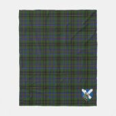 Scotts MacInnes Tartan Pset Fleece Deken (Voorkant)