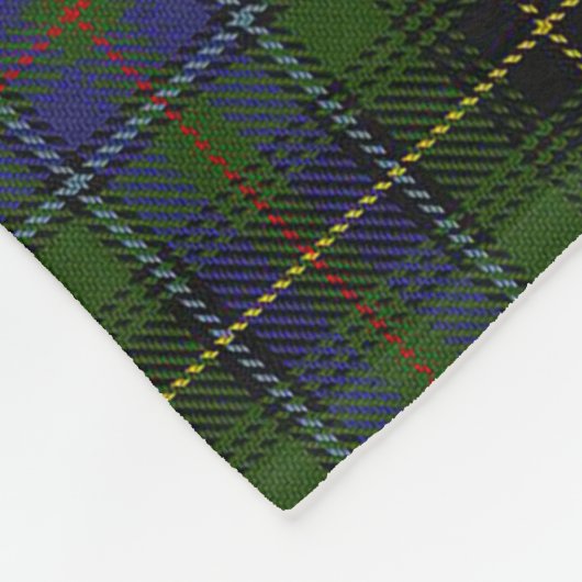 Scotts MacInnes Tartan Pset Fleece Deken (Hoek)