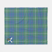 Scotts MacIntyre Hunting Ancient Tartan Pset Fleece Deken (Voorkant (Horizontaal))