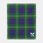 Scotts MacIntyre Hunting Modern Tartan Pset Fleece Deken (Voorkant)