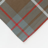 Scotts MacIntyre Hunting Weathered Tartan Pset Fleece Deken (Hoek)