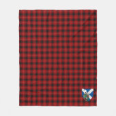 Scotts MacIver Schotse Plaid Fleece Deken (Voorkant)