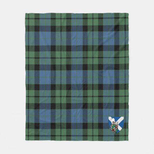 Scotts MacKay Ancient Tartan Pset Fleece Deken (Voorkant)