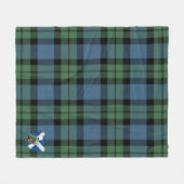 Scotts MacKay Ancient Tartan Pset Fleece Deken (Voorkant (Horizontaal))
