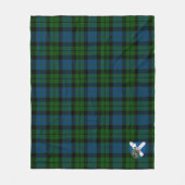 Scotts MacKay Modern Tartan Plaid Fleece Deken (Voorkant)