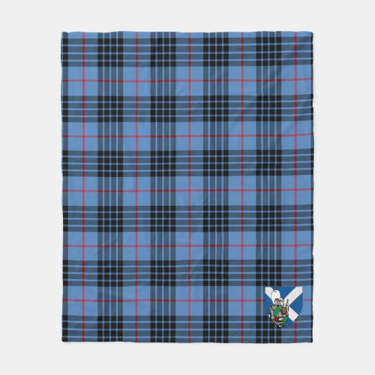 Scotts MacKay Tartan Pset Fleece Deken (Voorkant)