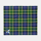 Scotts MacKellar Tartan Pset Fleece Deken (Voorkant (Horizontaal))