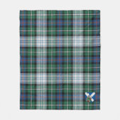 Scotts MacKenzie Dress Ancient Tartan Pset Fleece Deken (Voorkant)