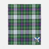 Scotts MacKenzie Dress Modern Tartan Pset Fleece Deken (Voorkant)