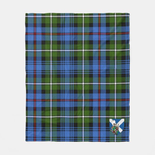 Scotts MacKenzie Tartan Pset Fleece Deken (Voorkant)