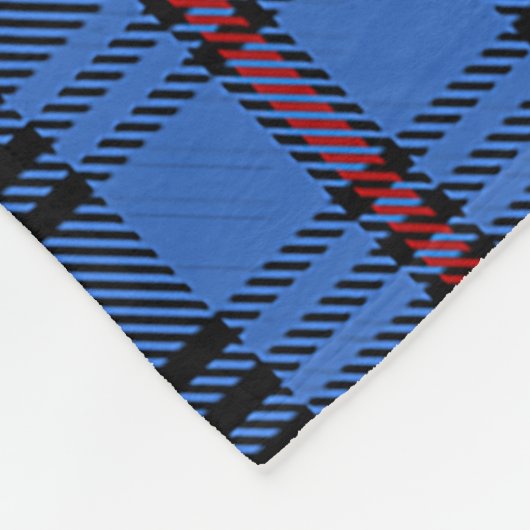 Scotts MacKenzie Tartan Pset Fleece Deken (Hoek)