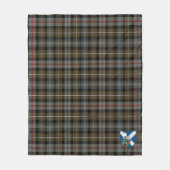 Scotts MacKenzie Weathered Tartan Pset Fleece Deken (Voorkant)