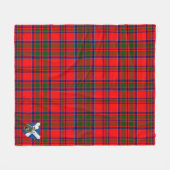 Scotts MacKillop Tartan Plaid Fleece Deken (Voorkant (Horizontaal))