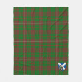 Scotts MacKinnon Hunting Modern Tartan Pset Fleece Deken (Voorkant)