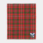 Scotts MacKinnon Modern Tartan Pset Fleece Deken (Voorkant)