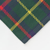 Scotts MacKintosh Hunting Modern Tartan Pset Fleece Deken (Hoek)