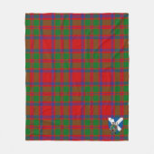 Scotts MacKintosh Modern Tartan Pset Fleece Deken (Voorkant)