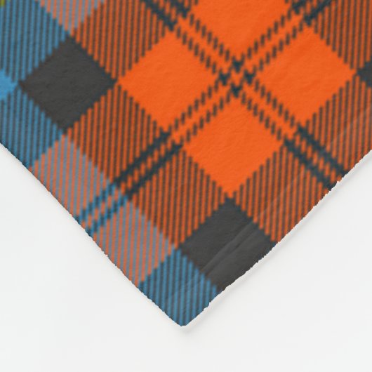 Scotts MacLachlan Ancient Tartan Pset Fleece Deken (Hoek)