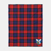Scotts MacLachlan Modern Tartan Pset Fleece Deken (Voorkant)