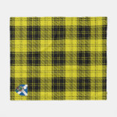 Scotts MacLachlan Tartan Pset Fleece Deken (Voorkant (Horizontaal))