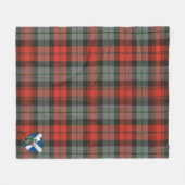 Scotts MacLachlan Weathered Tartan Pset Fleece Deken (Voorkant (Horizontaal))