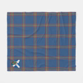 Scotts MacLaine of Loch Buie Hunting Ancient Tarta Fleece Deken (Voorkant (Horizontaal))