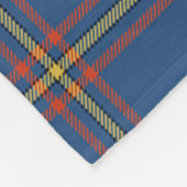 Scotts MacLaine of Loch Buie Hunting Ancient Tarta Fleece Deken (Hoek)