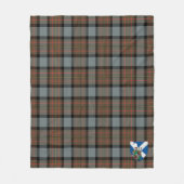Scotts MacLaren Weathered Tartan Plaid Fleece Deken (Voorkant)
