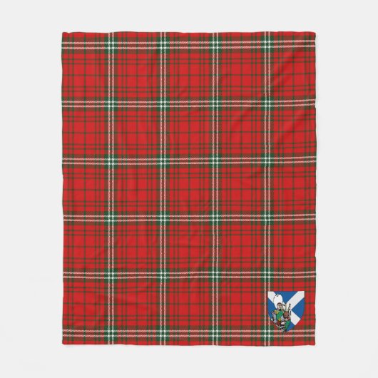 Scotts MacLay Tartan Pset Fleece Deken (Voorkant)