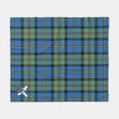 Scotts MacLeod of Harris Ancient Tartan Pset Fleece Deken (Voorkant (Horizontaal))
