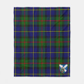 Scotts MacLeod of Harris Modern Tartan Pset Fleece Deken (Voorkant)