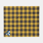 Scotts MacLeod of Lewis Ancient Tartan Pset Fleece Deken (Voorkant (Horizontaal))