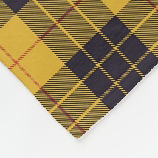 Scotts MacLeod of Lewis Ancient Tartan Pset Fleece Deken (Hoek)